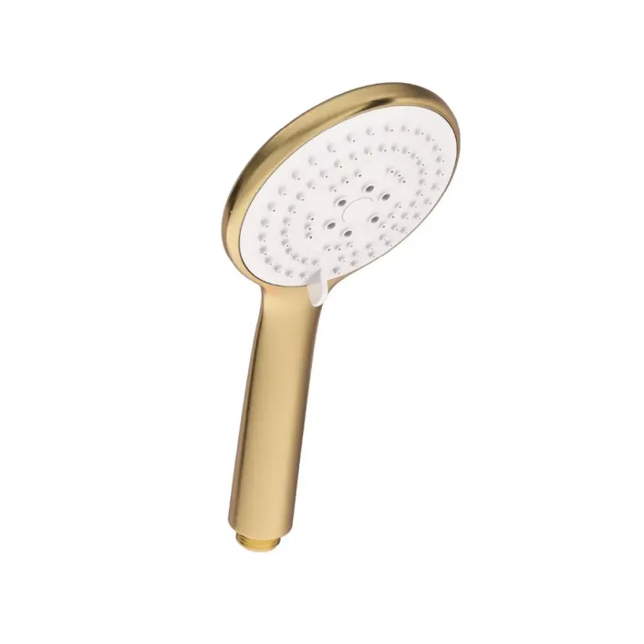 Eastbrook Round 5 Function Shower Handset - Brushed Brass