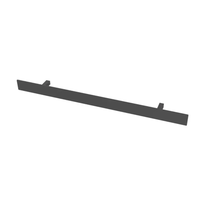 Eastbrook Addington Flat Style Towel Hanger 588mm Matt Anthracite