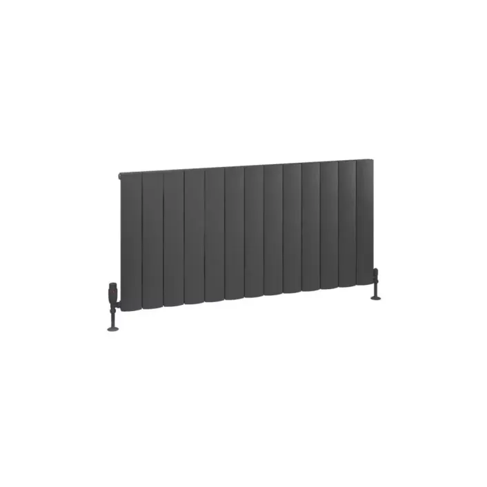 Eastbrook Tordino 600 x 1230 Aluminium Radiator Matt Anthracite