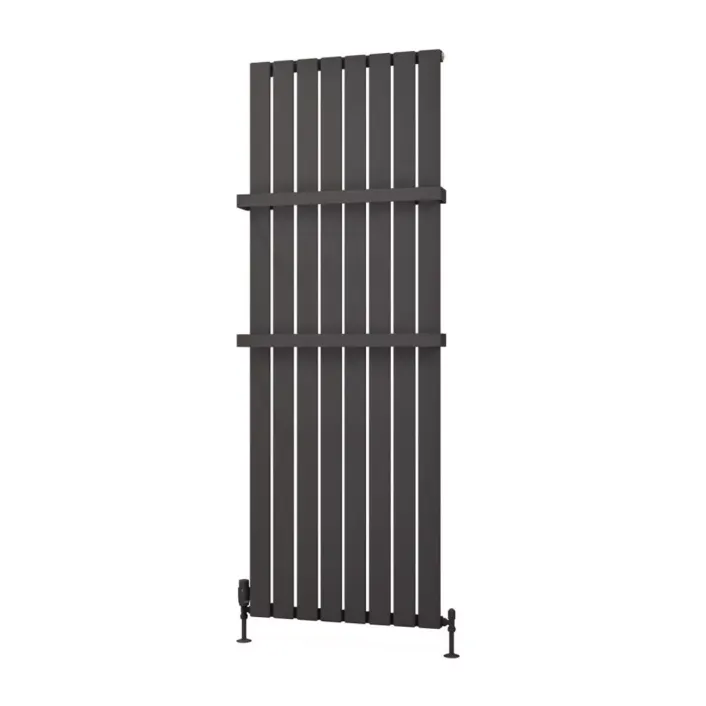 Eastbrook Deddington Vertical 630mm Towel Hanger Matt Anthracite