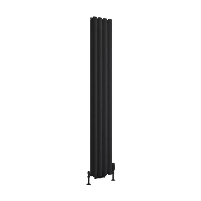 Eastbrook Tunstall Double 1800 x 280 Radiator Matt Black