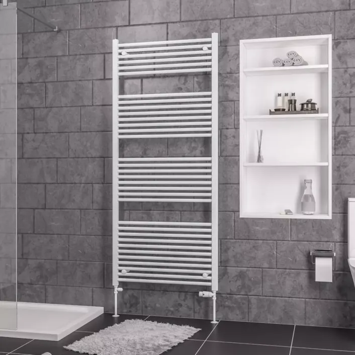 Eastbrook Straight Biava Multirail 1720 x 750 Gloss White