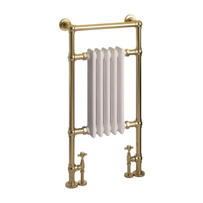 Eastbrook Avon 960 x 500 Brushed Brass / Gloss White