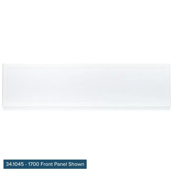Eastbrook Sherwood Classic 1700 Front Panel 1700x450-575mm - White Ash
