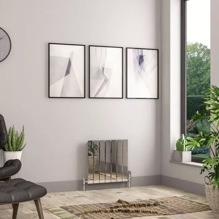 Eastbrook Addington II Radiator 500 x 522 Type10 Chrome