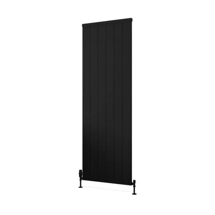 Eastbrook Kingswood Slimline 1800 x 610 Aluminium Radiator Matt Black
