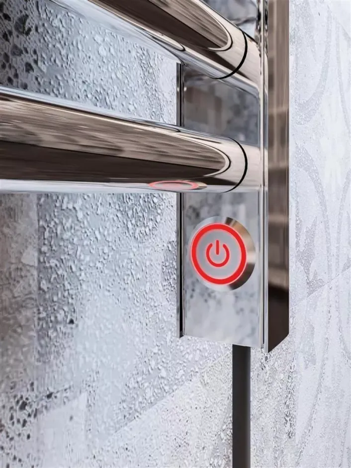 Eastbrook Biava Dry Element Towel Rail 1100x500mm On/Off Bt. Chrome