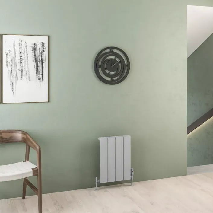 Eastbrook Malmesbury 500 x 375 Aluminium Radiator Matt Grey
