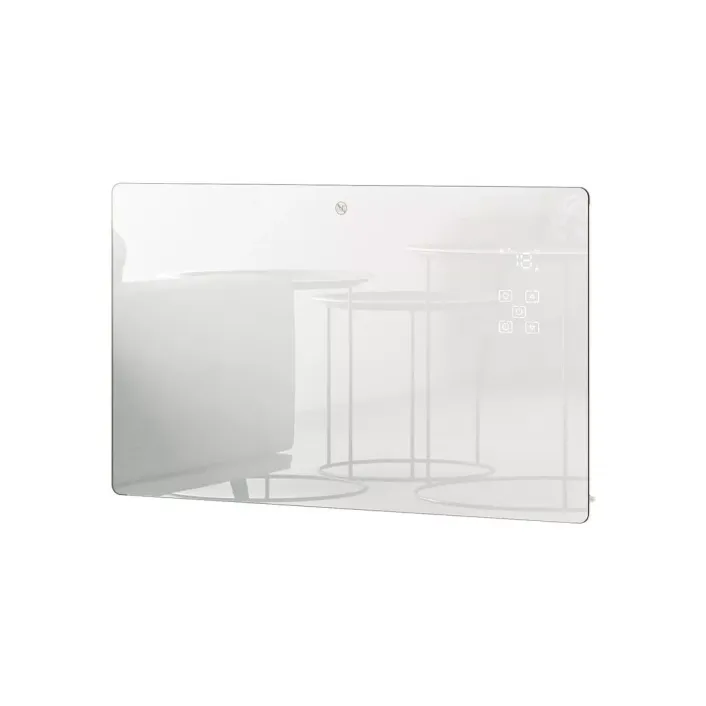 Eastbrook Cortona 555 x 770 Glass Fronted Electric Radiator 2000W White