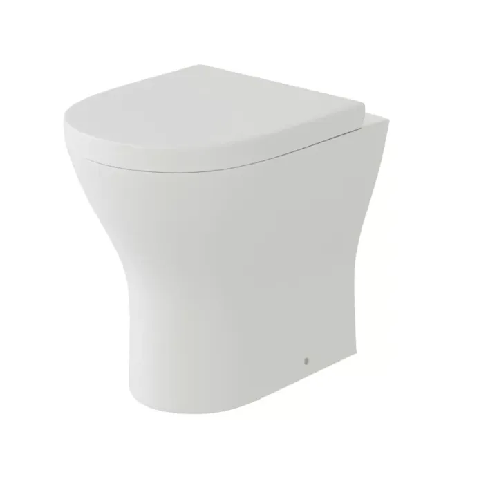 Eastbrook Westmere Back To Wall (BTW) WC Pan - White