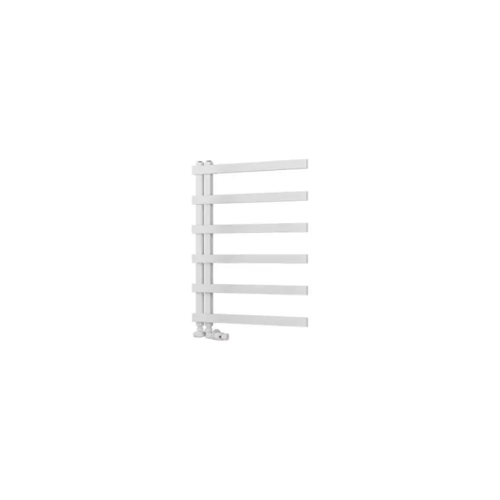 Eastbrook Platani 800 x 600mm Towel Rail Matt White