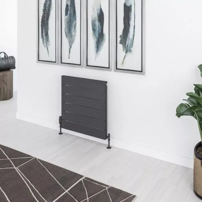 Eastbrook Berkeley 603 x 600 Aluminium Radiator Matt Anthracite