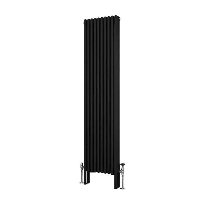 Eastbrook Imperia 3 Column Radiator 1800 x 470mm Matt Black