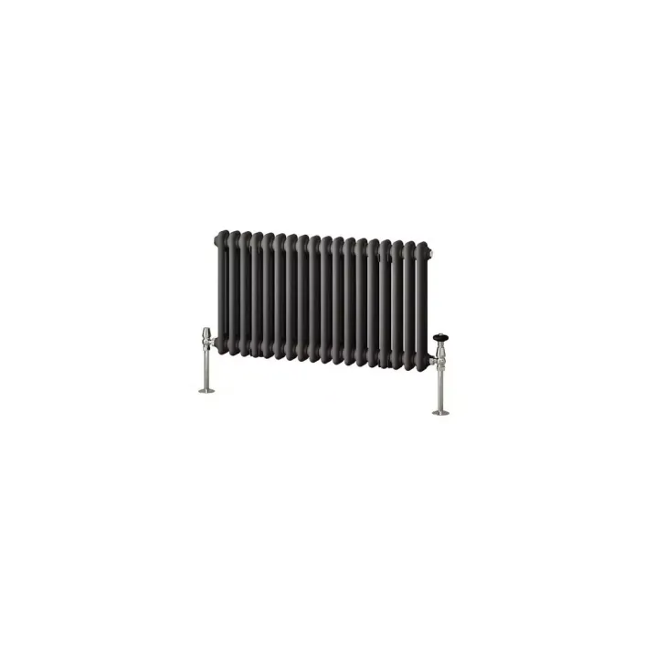 Eastbrook Imperia 2 Column Radiator 450 x 830mm Matt Anthracite