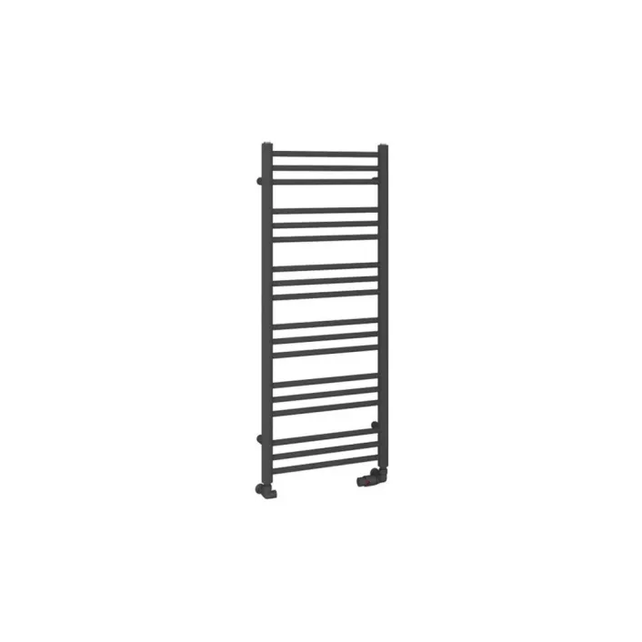 Eastbrook Corinium Round 1200 x 500 Towel Rail Matt Anthracite