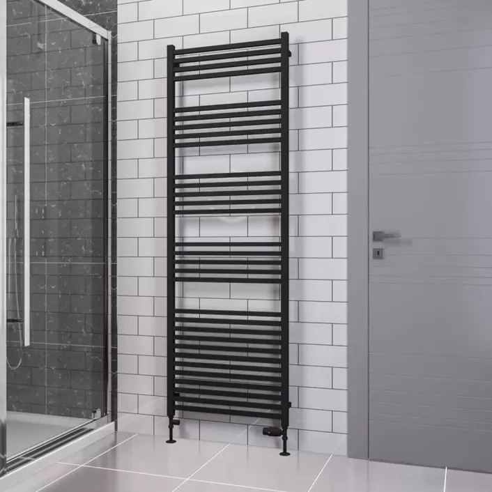 Eastbrook Tuscan Square Multirail 1800 x 600 Matt Black