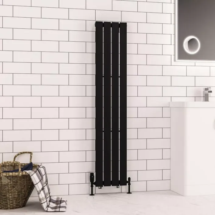Eastbrook Warrington 1500 x 300 Radiator Type10 Matt Black