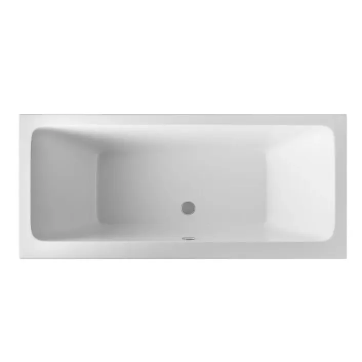 Eastbrook Portland Double Ended (DE) 1700 x 800 x 440mm Rectangular 5mm Bath - White