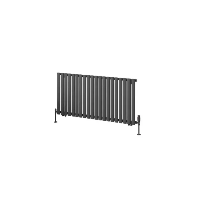 Eastbrook Tunstall 600 x 1179 Radiator Matt Anthracite