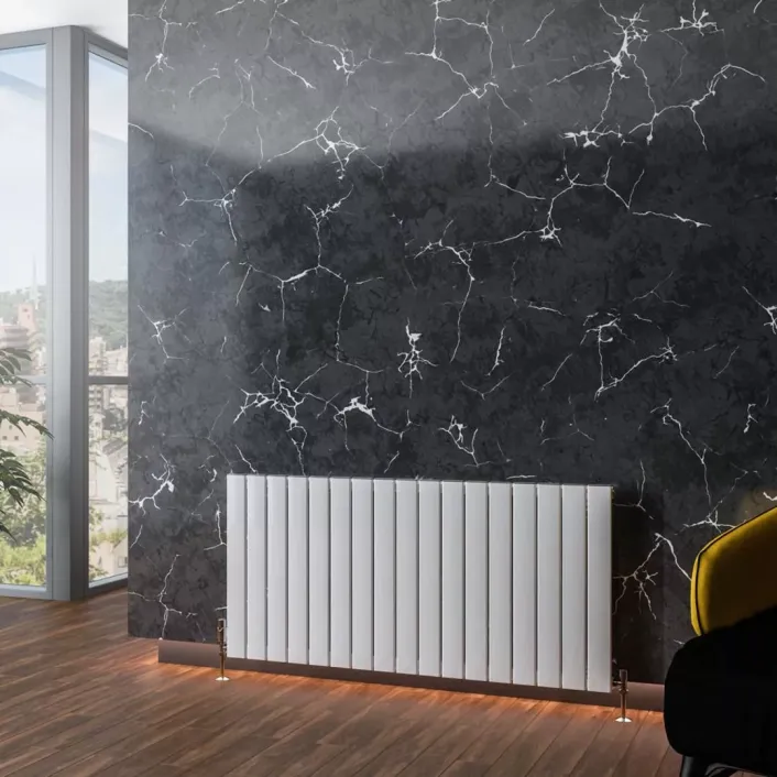 Eastbrook Addington Aluminium 600 x 1254 Radiator Type10 Gloss White
