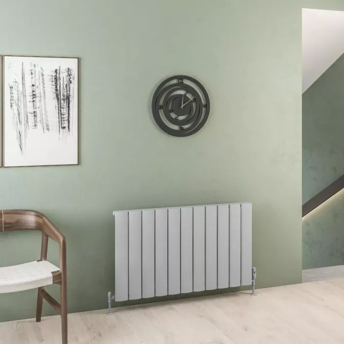 Eastbrook Malmesbury 600 x 1040 Aluminium Radiator Matt Grey
