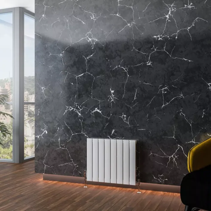 Eastbrook Addington Aluminium 500 x 588 Radiator Type10 Gloss White