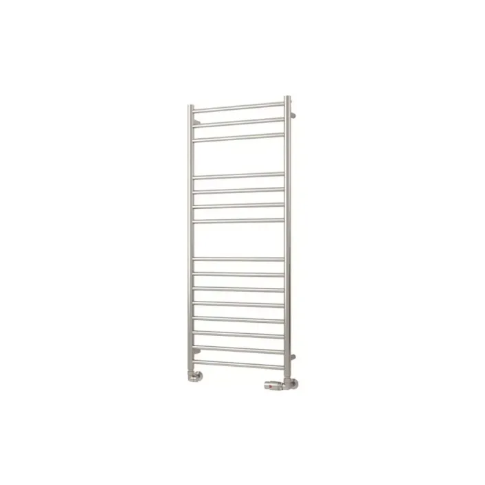 Eastbrook Violla II 1210 x 500 Stainless Steel Towel Rail Brushed