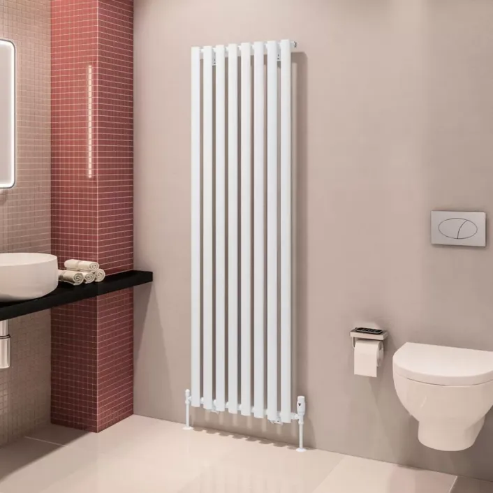 Eastbrook Tunstall 1800 x 560 Radiator Matt White