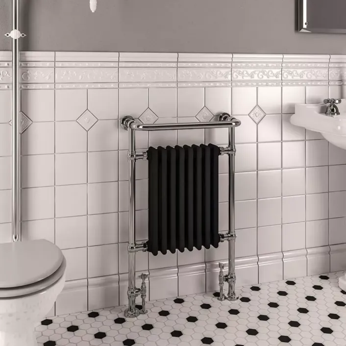 Eastbrook Isbourne 940 x 600 Chrome / Matt Black