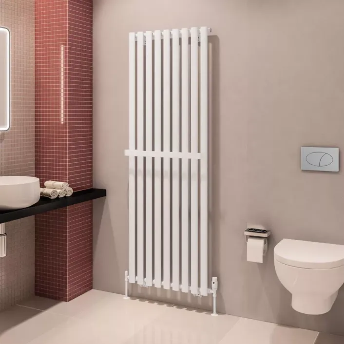 Eastbrook Tunstall V Towel Hanger 630mm Matt White