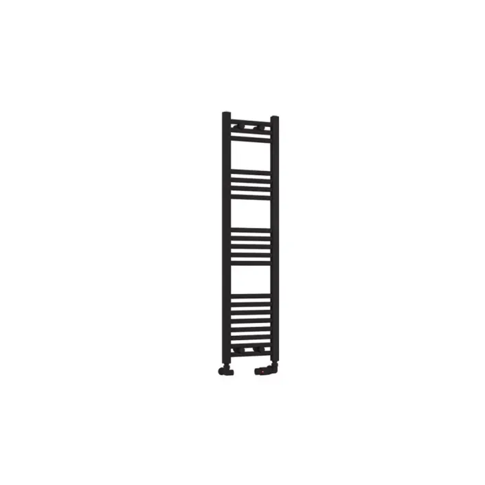 Eastbrook Wendover Straight Multirail 1200 x 300 Matt Black