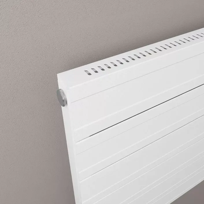 Eastbrook Berkeley 603 x 1200 Aluminium Radiator Matt White