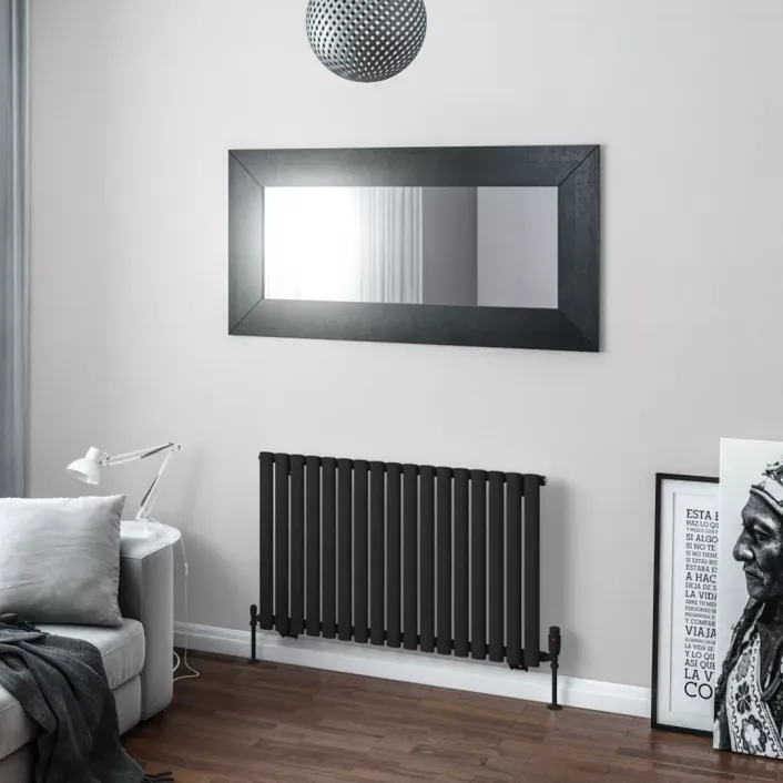 Eastbrook Tunstall 600 x 1002 Radiator Matt Black