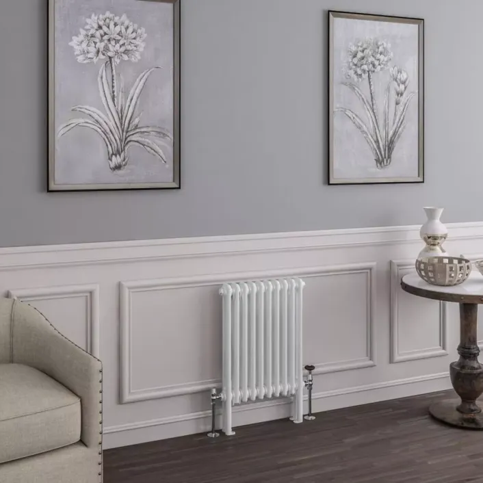 Eastbrook Imperia 2 Column Radiator 600 x 470mm Gloss White