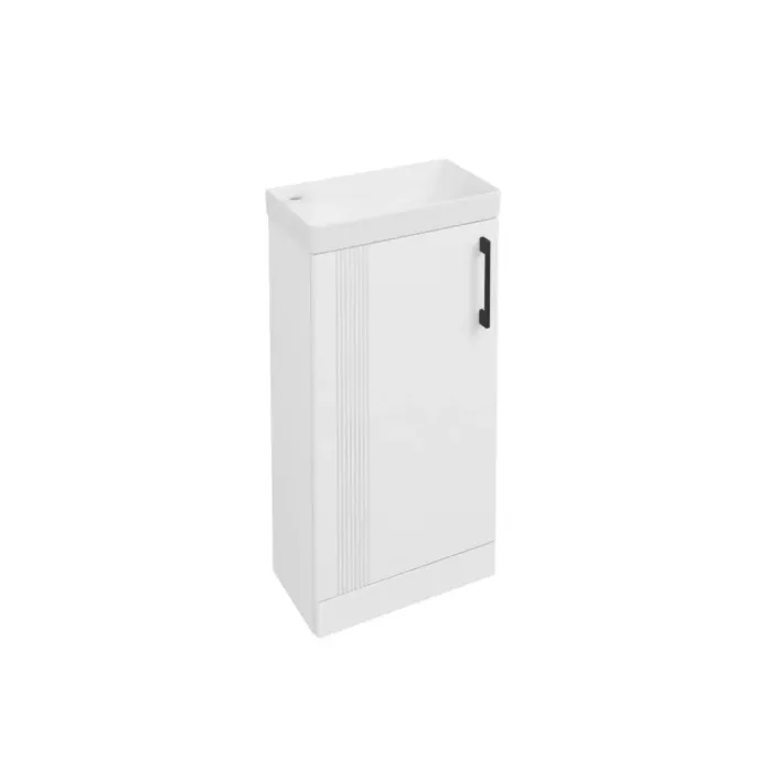 Eastbrook Cranham 40cm Cloakroom Washbasin Unit Matt White