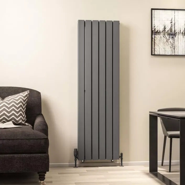 Eastbrook Warrington 1500 x 456 Radiator Type20 Matt Anthracite