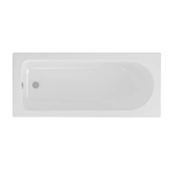 Eastbrook Henbury Single Ended (SE) Twin Grip (TG) 1600 x 700 x 440mm Rectangular 3mm Bath - White