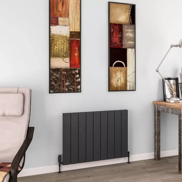 Eastbrook Charlton 600 x 850 Aluminium Radiator Matt Anthracite