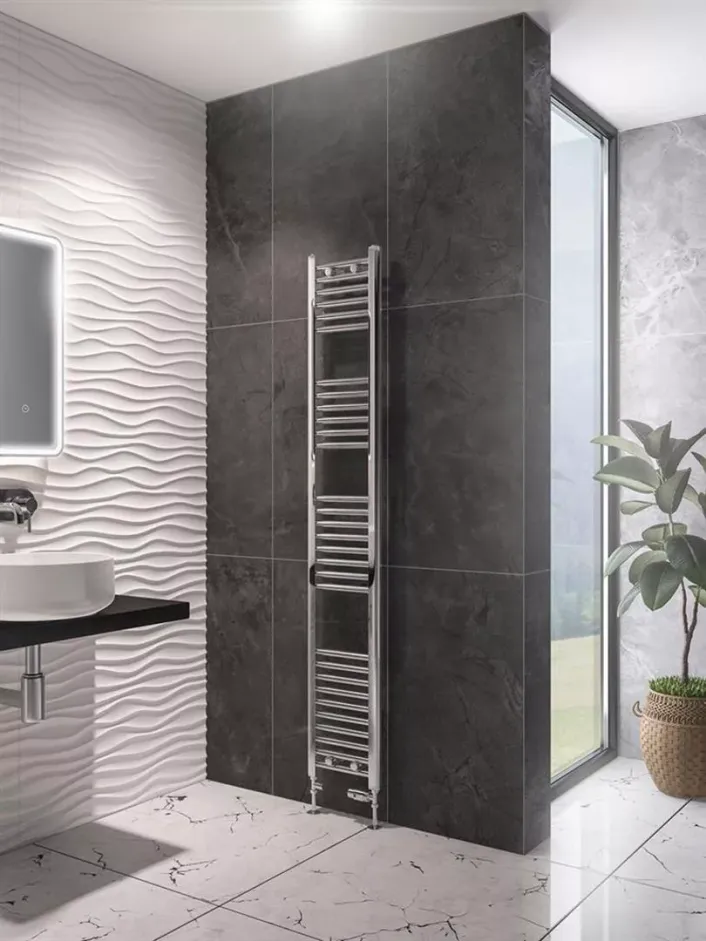 Eastbrook Wingrave 1800 x 300 Straight Multirail Chrome