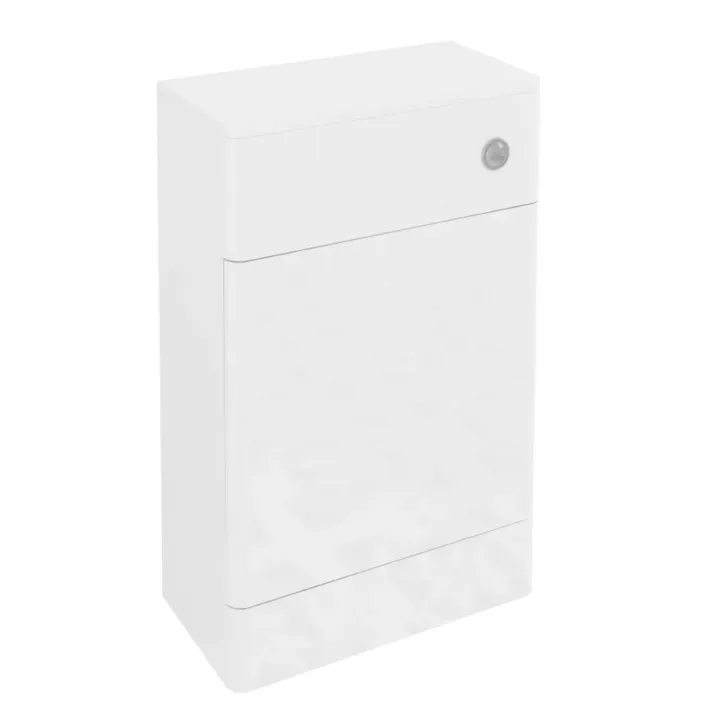 Eastbrook Cavone 50cm (W) x 250cm (D) WC Unit - Gloss White