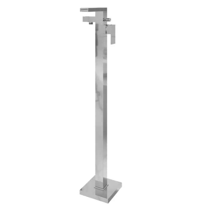 Eastbrook Padbury Floor Standing Bath Shower Mixer Manual Mono Tap - Chrome