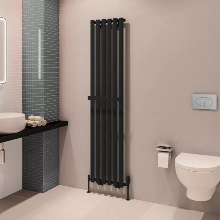 Eastbrook Tunstall V Towel Hanger 420mm Matt Black