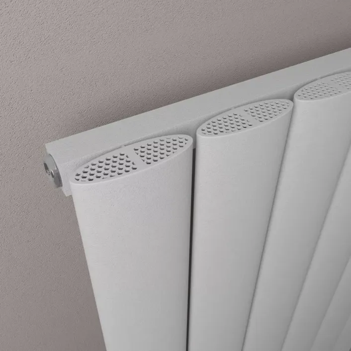 Eastbrook Malmesbury 1800 x 185 Aluminium Radiator Matt Grey