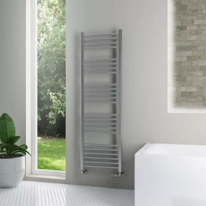 Eastbrook Wendover Straight Stainless Steel Multirail 1600 x 500 Brushed