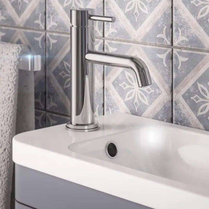 Eastbrook Meriden Mini Basin Mono Tap Including Waste - Chrome