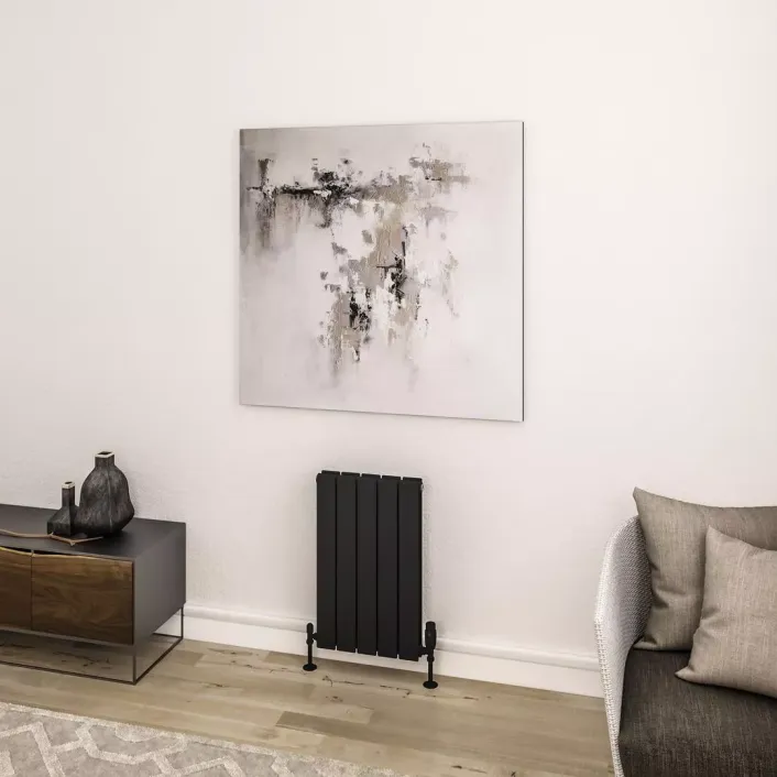 Eastbrook Addington II Radiator 600 x 374 Type20 Matt Black