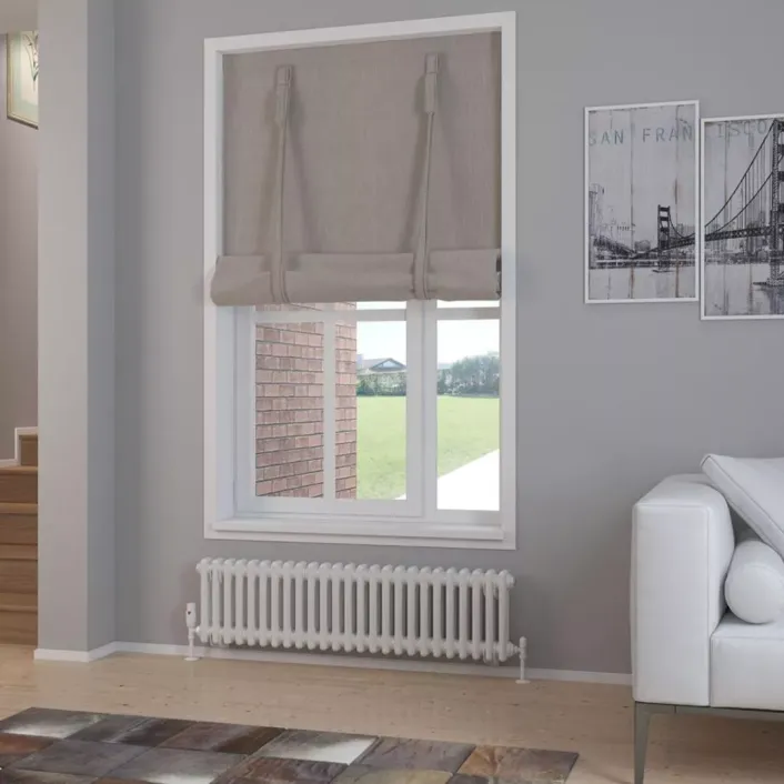 Eastbrook Rivassa 2 Column Radiator 300 x 1148mm Gloss White