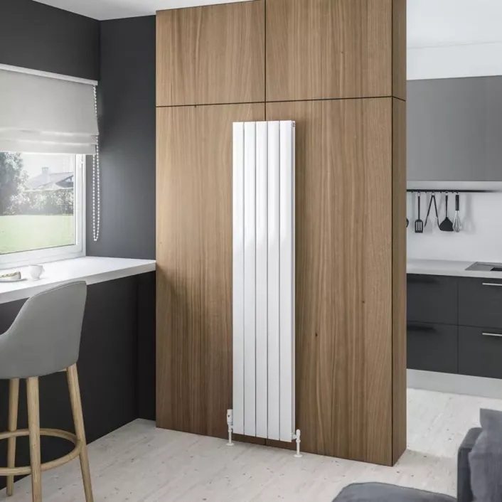 Eastbrook Addington Aluminium 1800 x 366 Radiator Type20 Gloss White