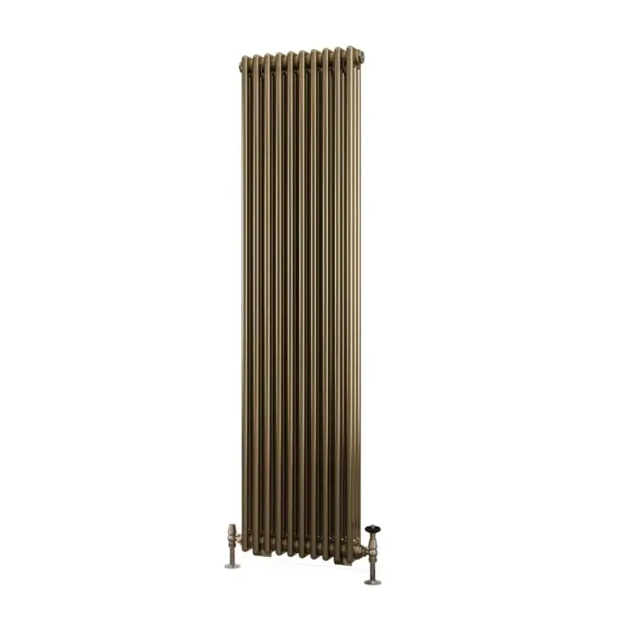 Eastbrook Rivassa 3 Column Radiator 1800 x 473mm Bronze Effect