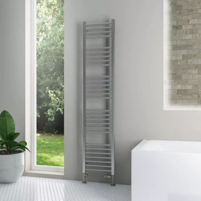 Eastbrook Wendover Straight Stainless Steel Multirail 1800 x 400 Brushed